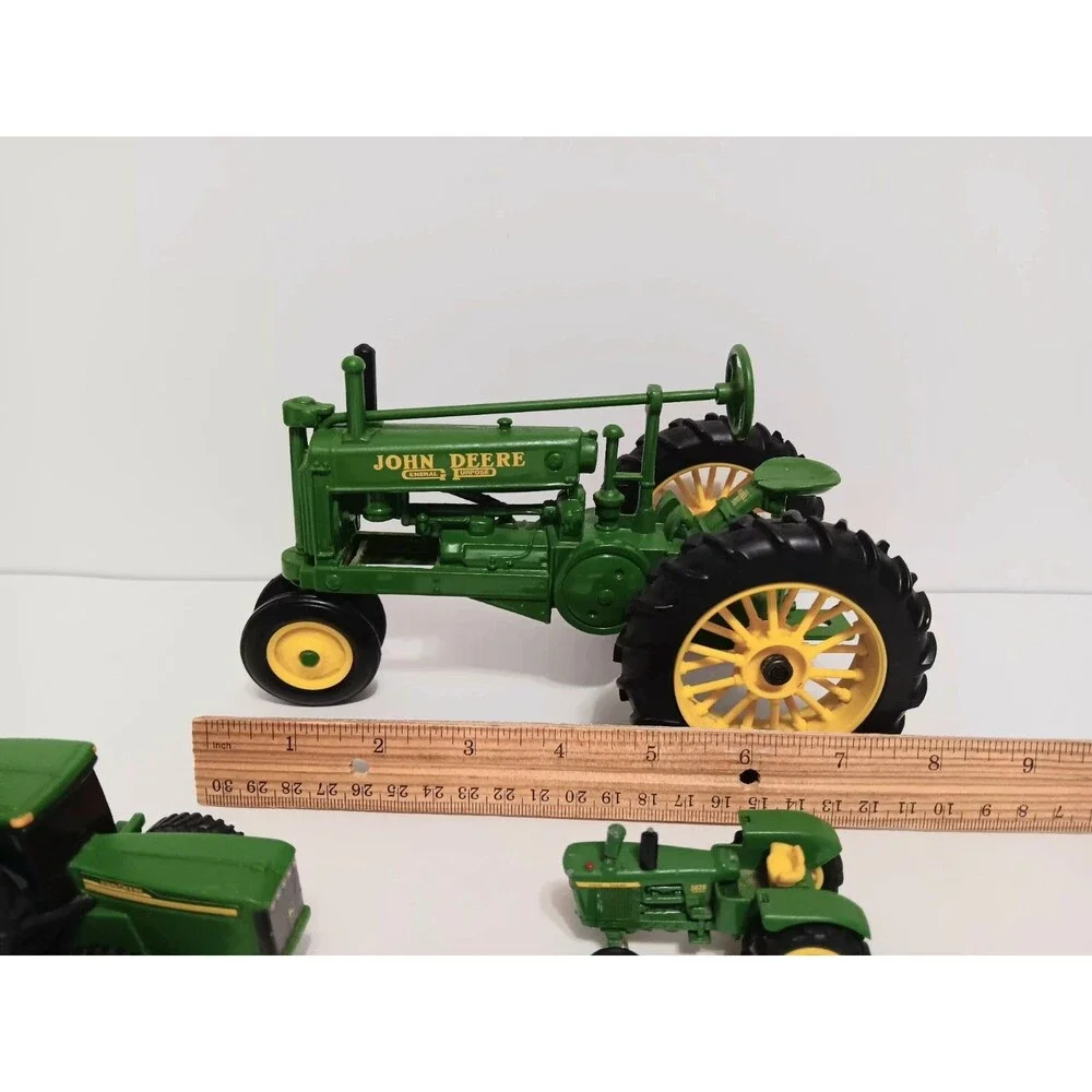 John Deere Metal Die Cast Iron Green Lot of 3 Tractors